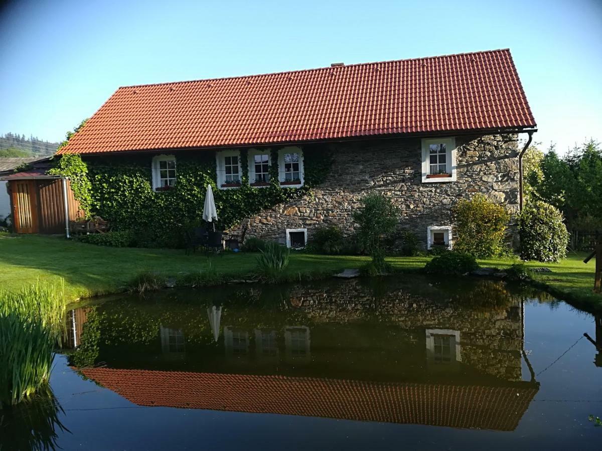 Apartman Dvorecna Loučovice Buitenkant foto