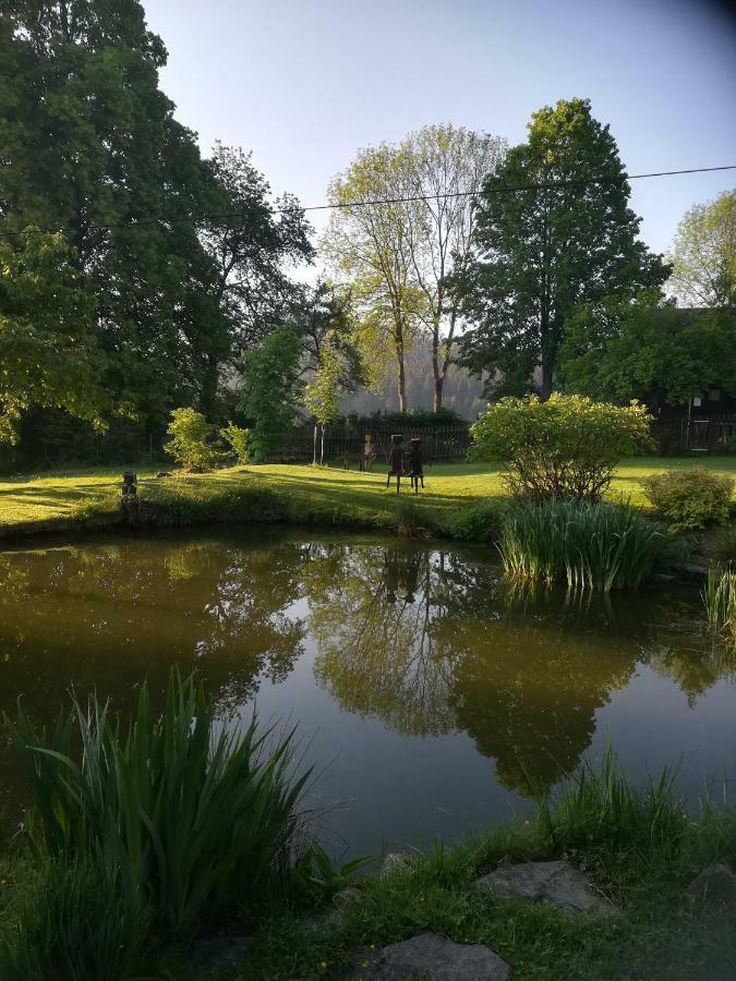 Apartman Dvorecna Loučovice Buitenkant foto